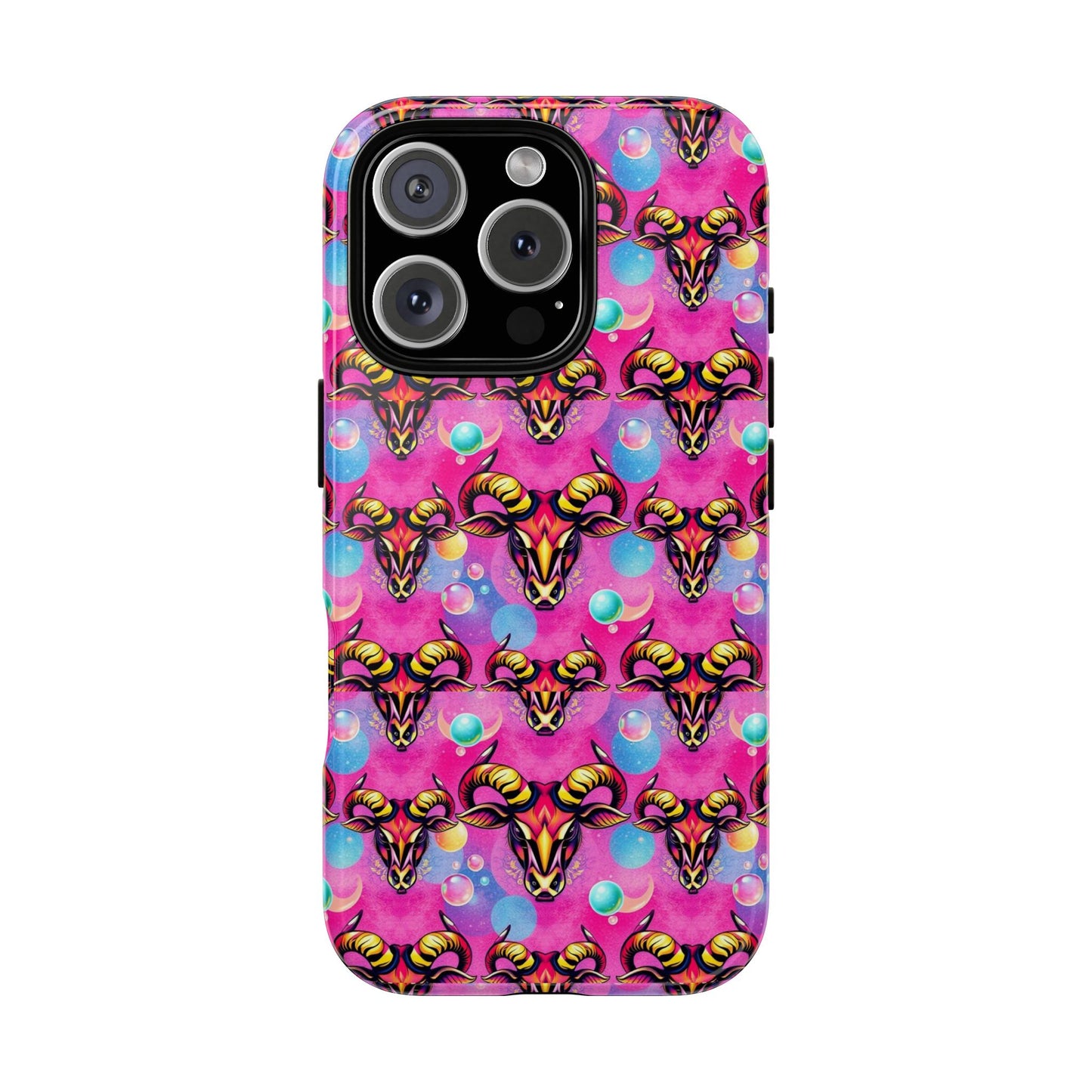 Tough Cases, Taurus, Zodiac, Bubble Pattern