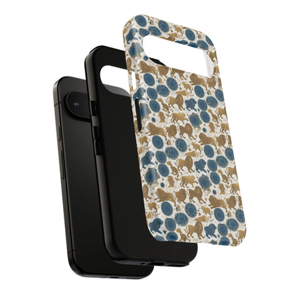 Tough Cases, Leo, Zodiac v2, Metal Pattern