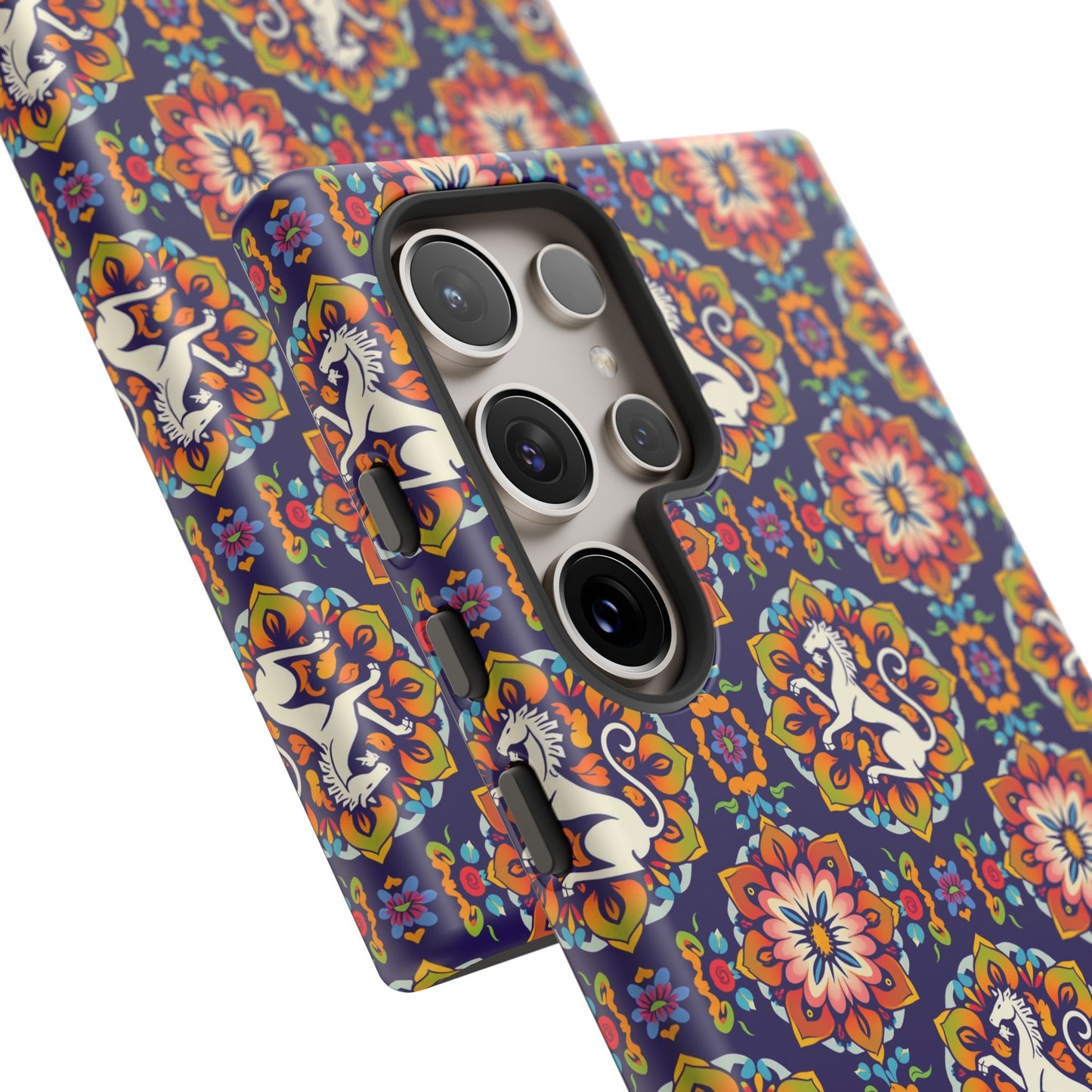 Tough Cases, Virgo, Zodiac v3, Flower Pattern