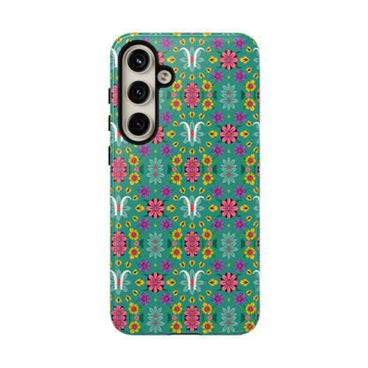 Tough Cases, Aquarius, Zodiac v4, Flower Pattern
