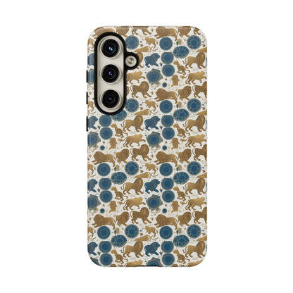 Tough Cases, Leo, Zodiac v2, Metal Pattern
