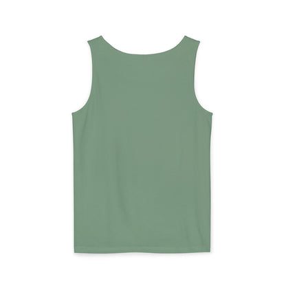 Unisex Garment-Dyed, Tank Top, Scorpio Design, Pop Art v1, 100% US cotton