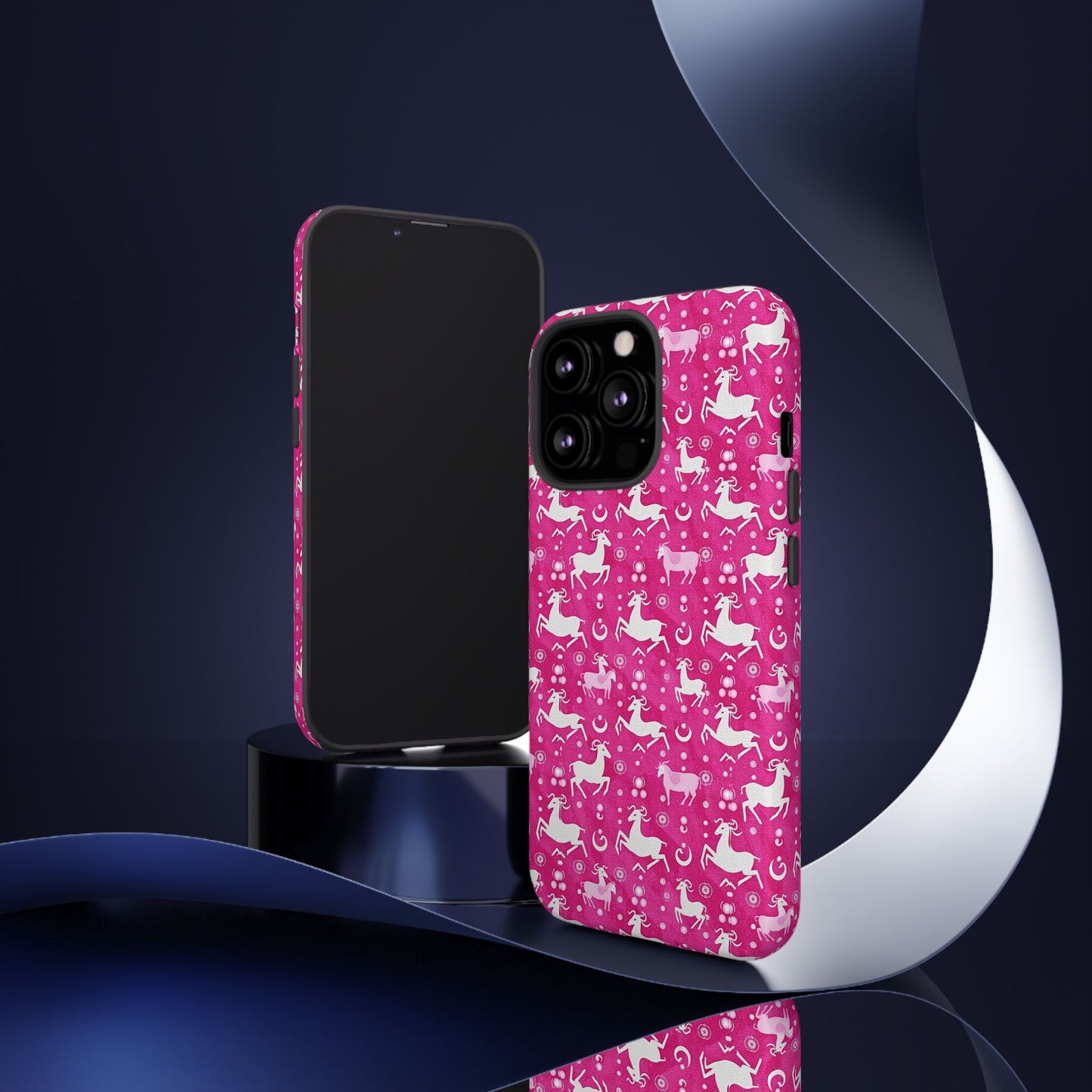 Tough Cases, Capricorn, Zodiac v1, Bubble Pattern