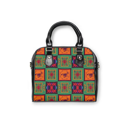 Shoulder Handbag, Scorpio, Zodiac, Shapes Pattern