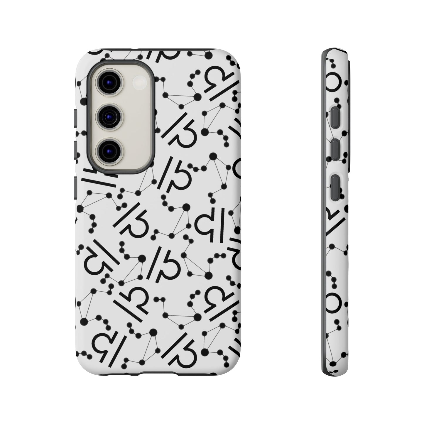 Tough Cases with the Libra Zodiac sign for iPhone, Samsung Galaxy, and Google Pixel devices
