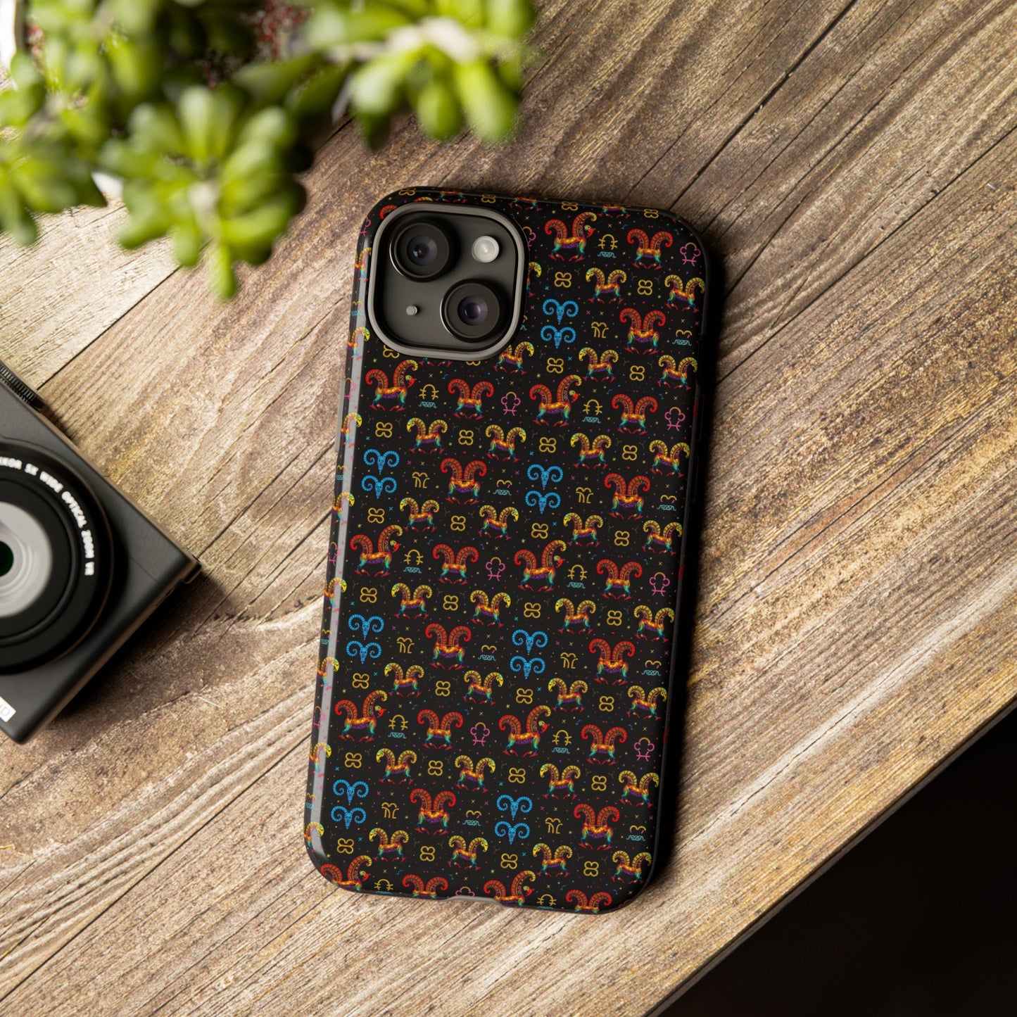 Tough Cases, Aries, Zodiac v1, Metal Pattern