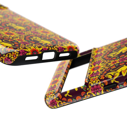 Tough Cases, Virgo, Zodiac v1, Flower Pattern