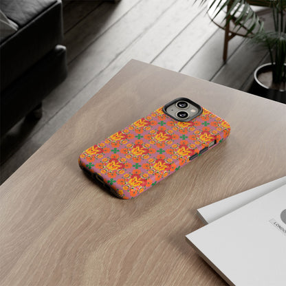 Tough Cases, Aries, Zodiac v1, Flower Pattern