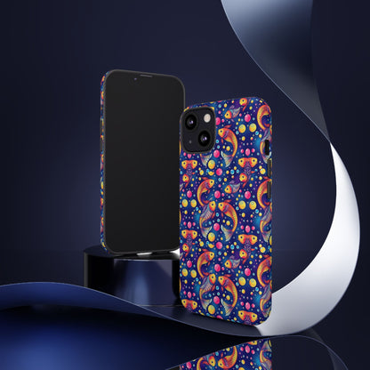 Tough Cases, Pisces, Zodiac, Bubble Pattern