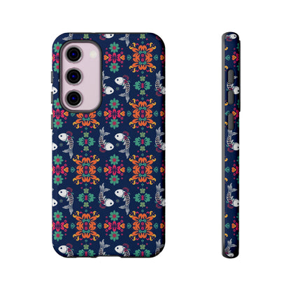 Tough Cases, Pisces, Zodiac, Flower Pattern