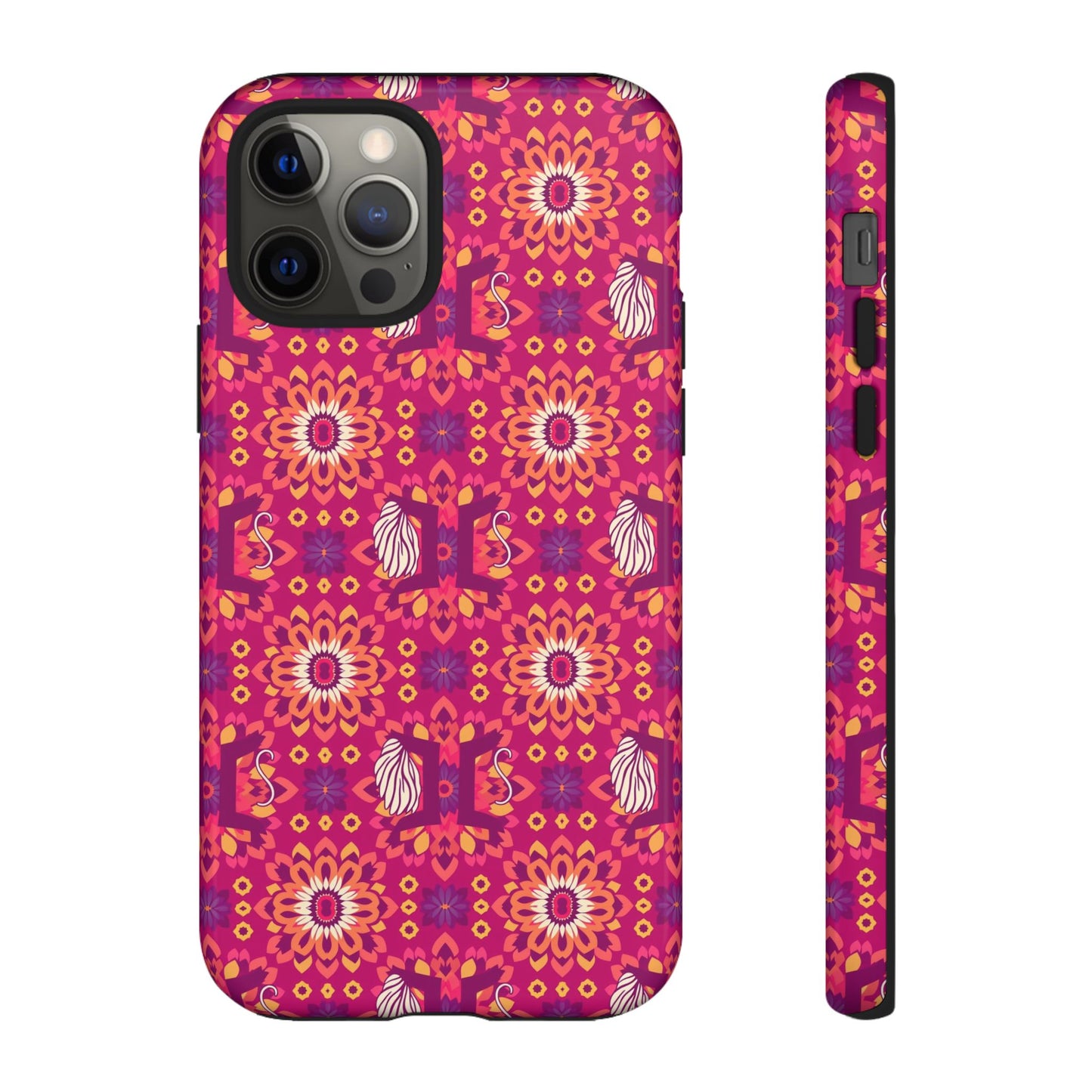 Tough Cases, Gemini, Zodiac v1, Flower Pattern