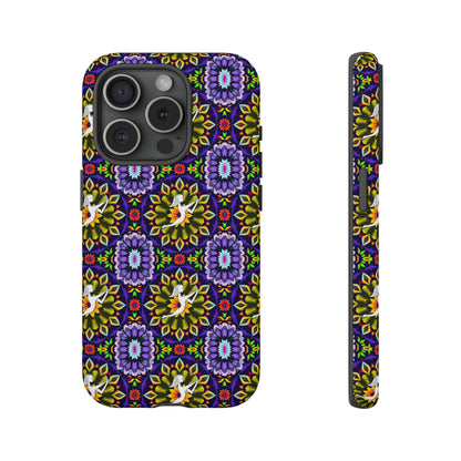 Tough Cases, Sagittarius, Zodiac v1, Flower Pattern