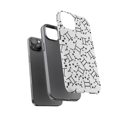 Tough Cases with the Gemini Zodiac sign for iPhone, Samsung Galaxy, and Google Pixel devices
