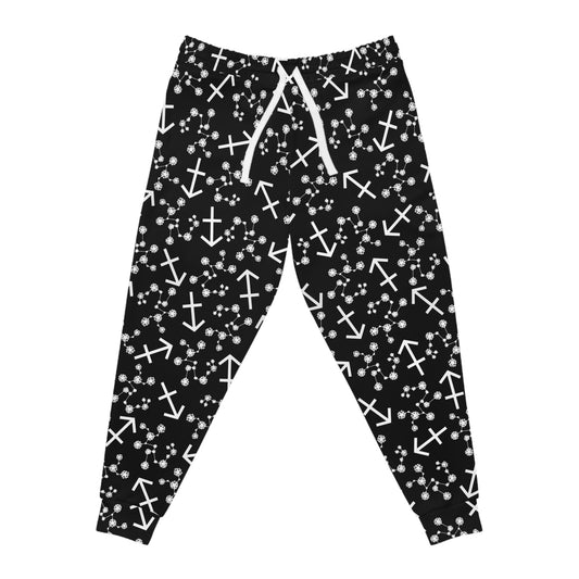 Athletic Joggers Sagittarius Zodiac sign (AOP)