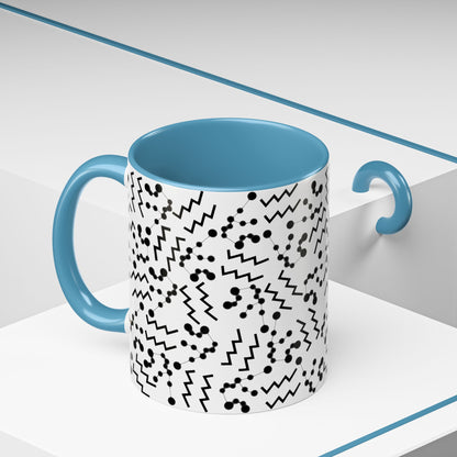 Accent Coffee Mug with the Aquarius sign (11, 15oz)