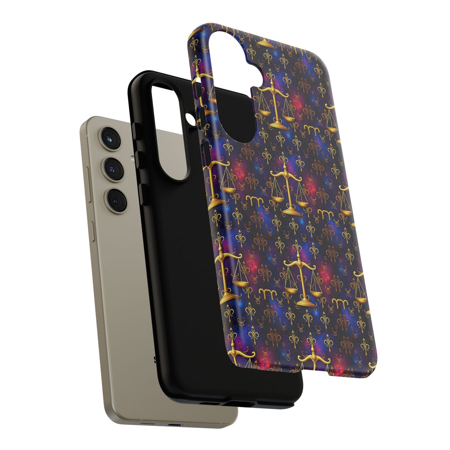 Tough Cases, Libra, Zodiac v2, Metal Pattern