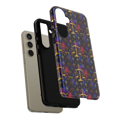Tough Cases, Libra, Zodiac v2, Metal Pattern