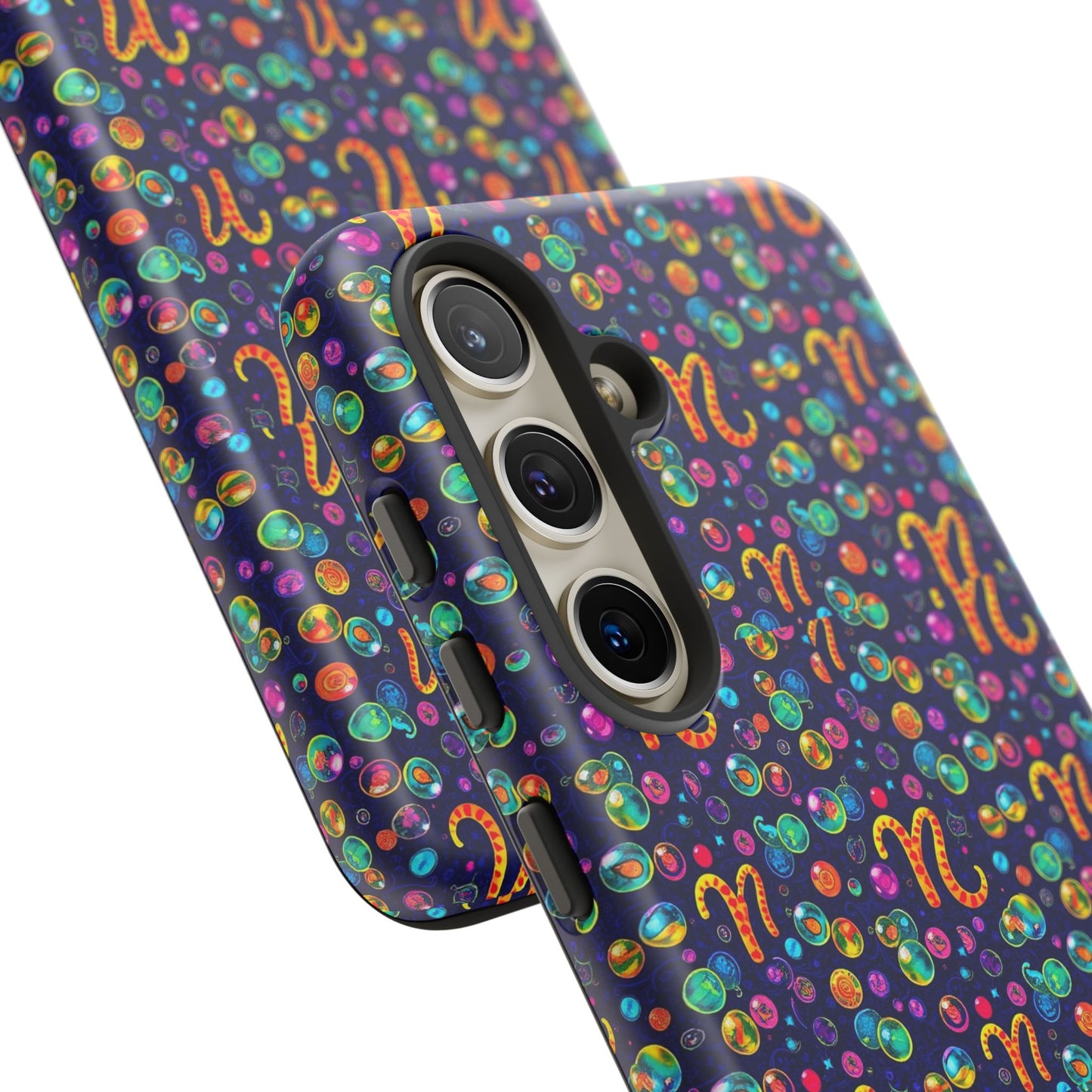 Tough Cases, Aquarius, Zodiac, Bubble Pattern