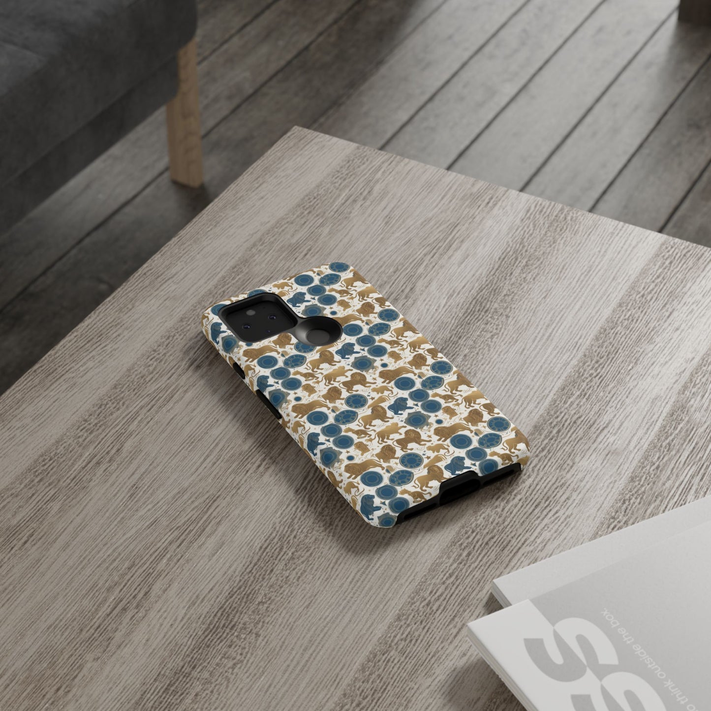 Tough Cases, Leo, Zodiac v2, Metal Pattern