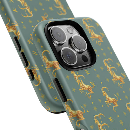 Tough Cases, Capricorn, Zodiac v1, Metal Pattern