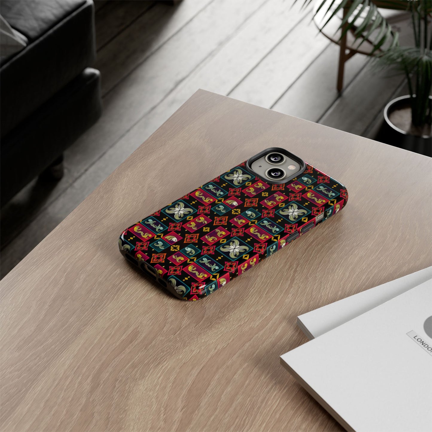 Tough Cases, Pisces, Zodiac v2, Shape Pattern