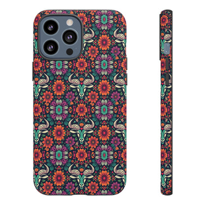Tough Cases, Taurus, Zodiac v4, Flower Pattern