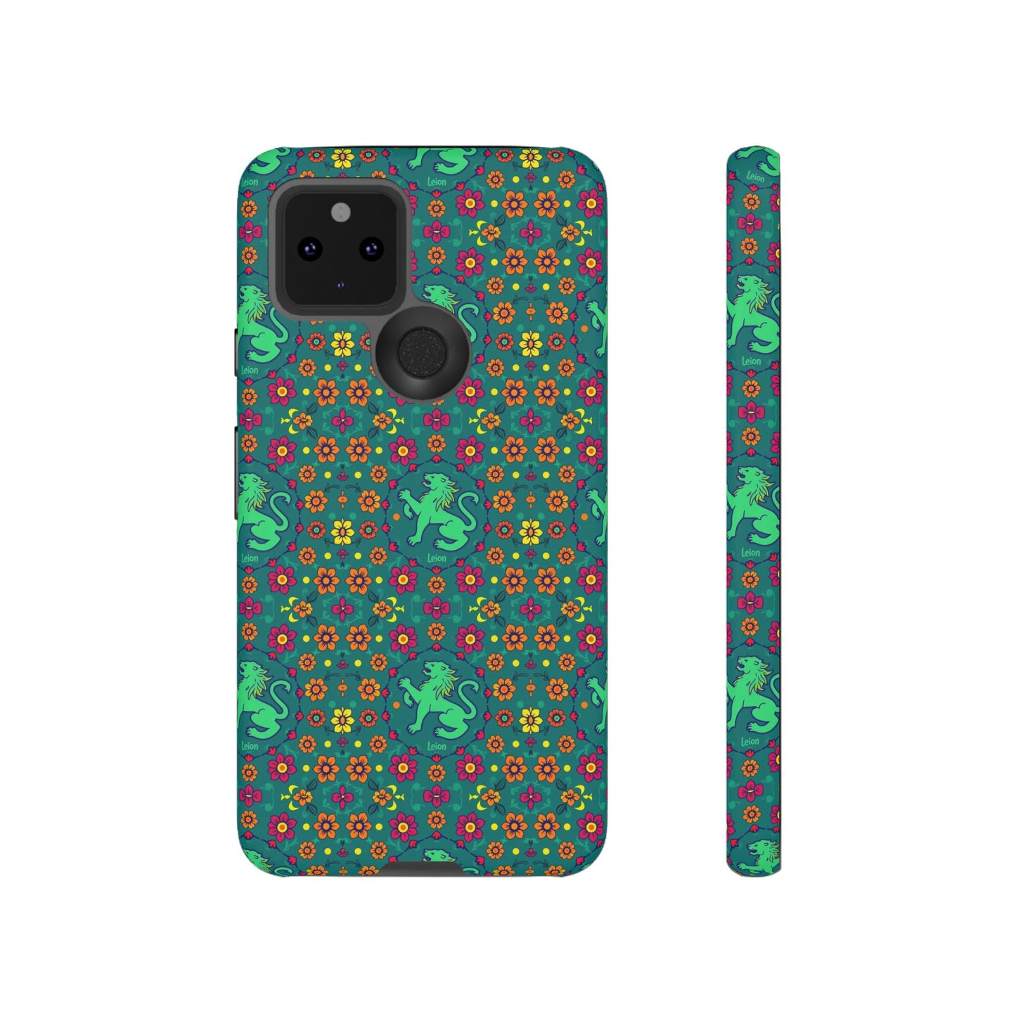 Tough Cases, Leo, Zodiac v3, Flower Pattern