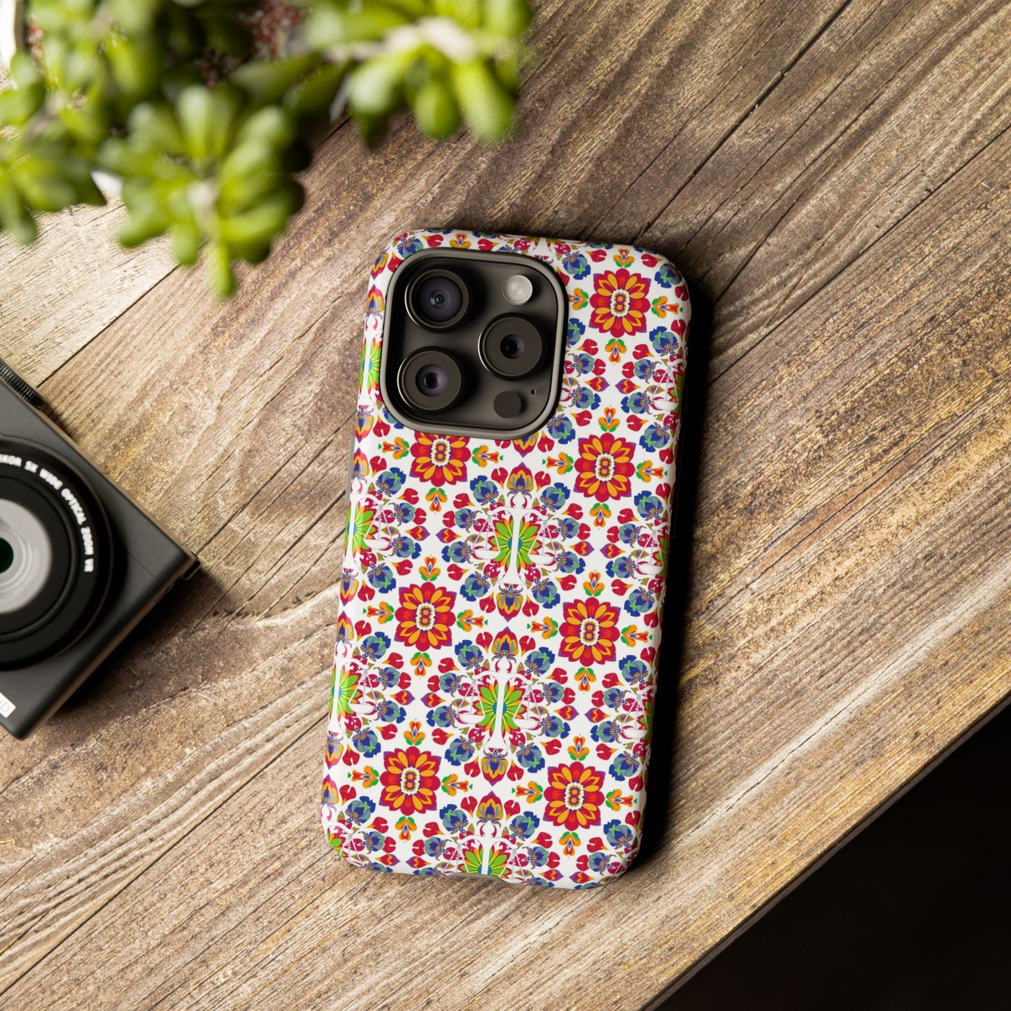 Tough Cases, Libra, Zodiac v1, Flower Pattern