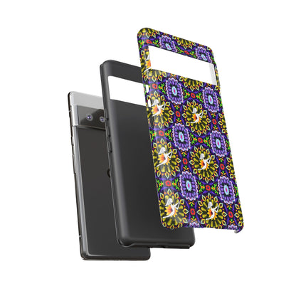 Tough Cases, Sagittarius, Zodiac v1, Flower Pattern