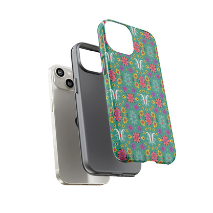 Tough Cases, Aquarius, Zodiac v4, Flower Pattern