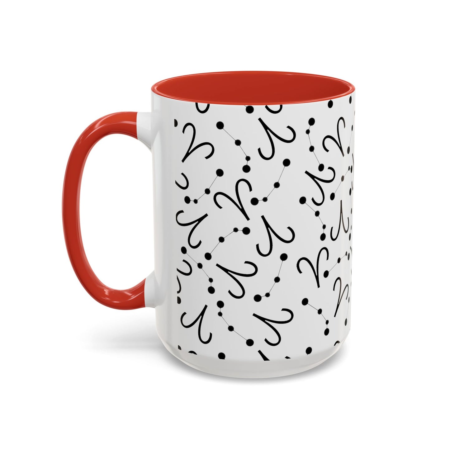 Accent Coffee Mug with the Aries sign (11, 15oz)