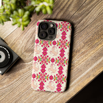 Tough Cases, Capricorn, Zodiac v3, Flower Pattern