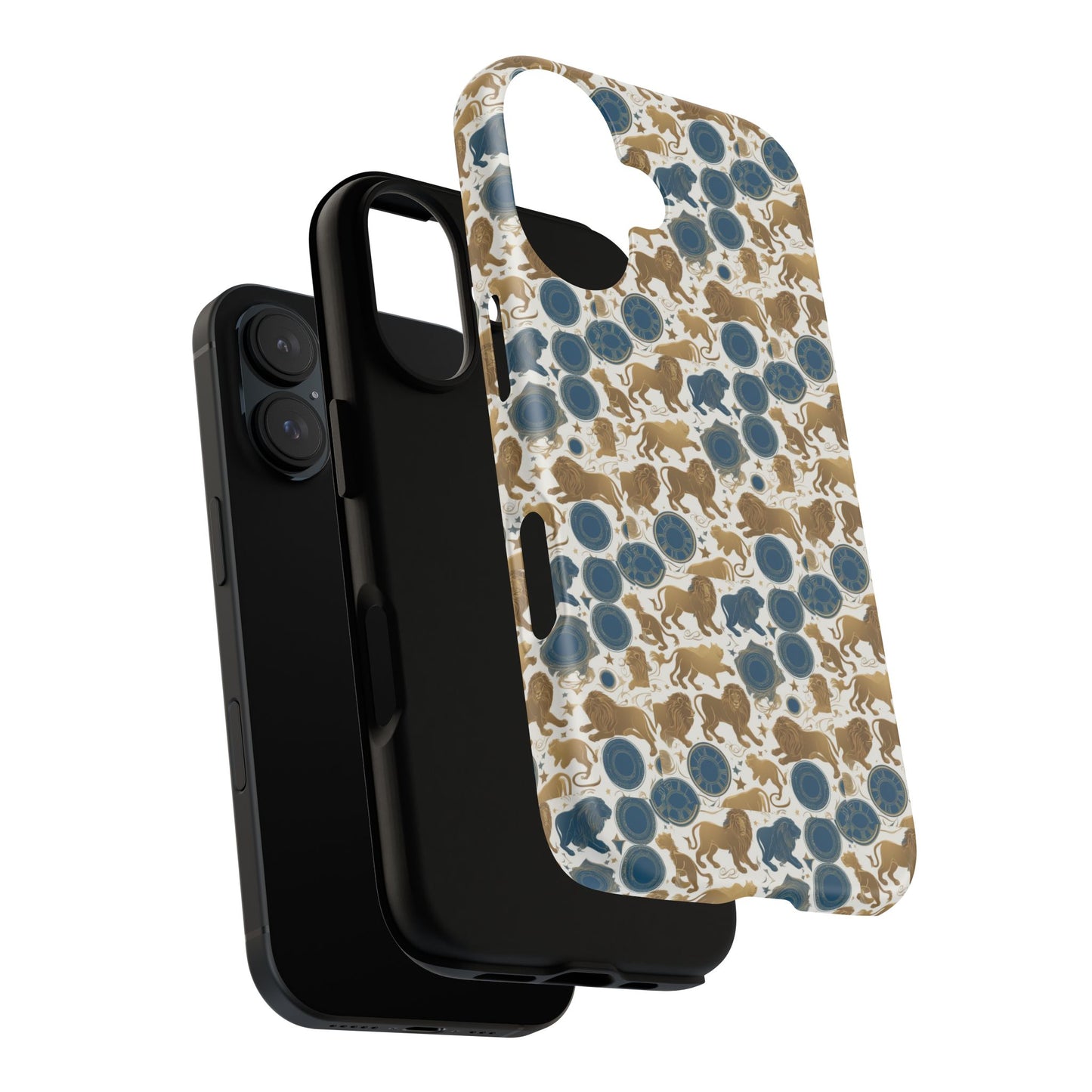 Tough Cases, Leo, Zodiac v2, Metal Pattern