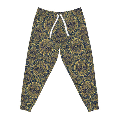 Athletic Joggers, Zodiac Design, Pattern, Cancer, AOP