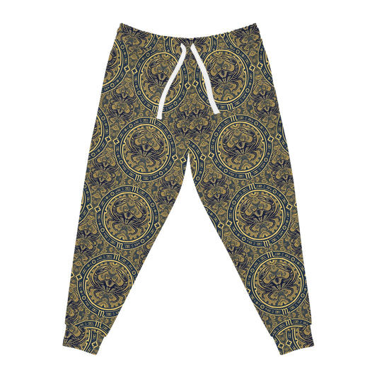 Athletic Joggers, Zodiac Design, Pattern, Cancer, AOP
