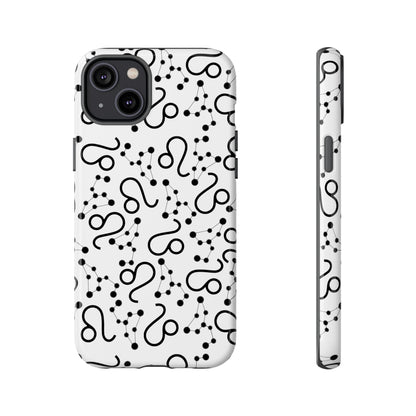 Tough Cases with the Leo Zodiac sign for iPhone, Samsung Galaxy, and Google Pixel devices