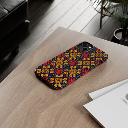 Tough Cases, Virgo, Zodiac v2, Flower Pattern
