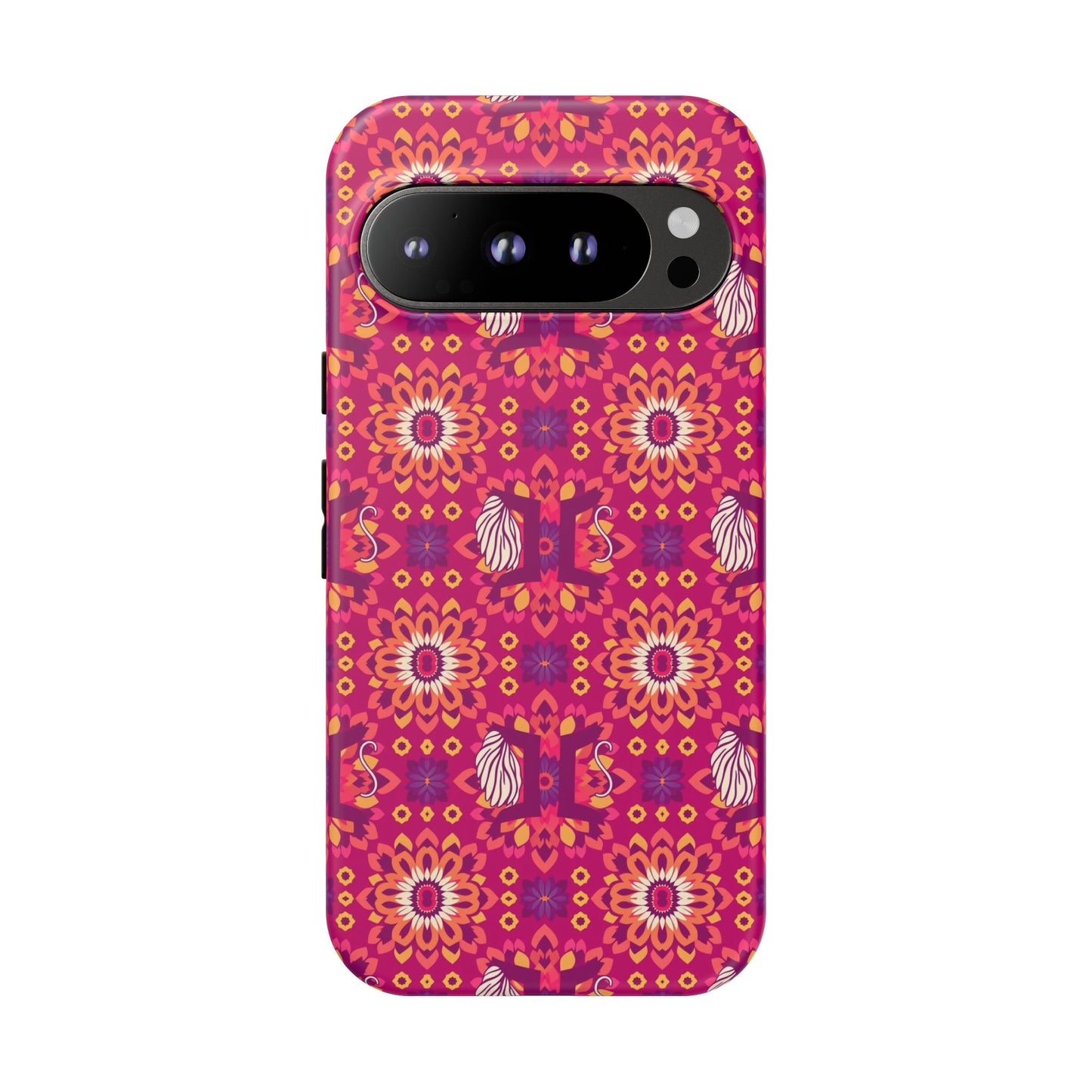 Tough Cases, Gemini, Zodiac v1, Flower Pattern