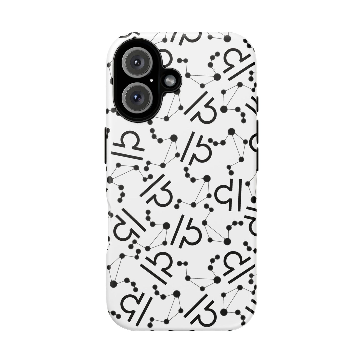 Tough Cases with the Libra Zodiac sign for iPhone, Samsung Galaxy, and Google Pixel devices