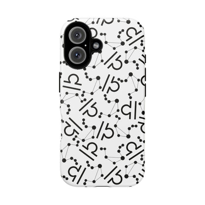 Tough Cases with the Libra Zodiac sign for iPhone, Samsung Galaxy, and Google Pixel devices