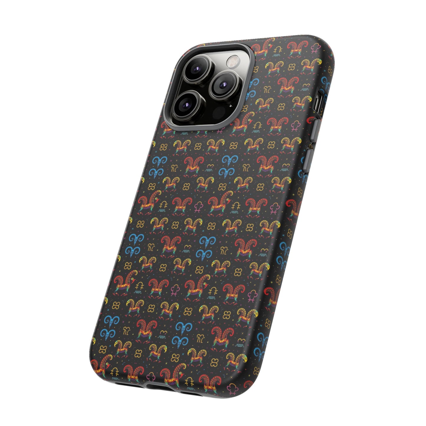 Tough Cases, Aries, Zodiac v1, Metal Pattern