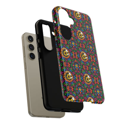 Tough Cases, Capricorn, Zodiac v2, Flower Pattern