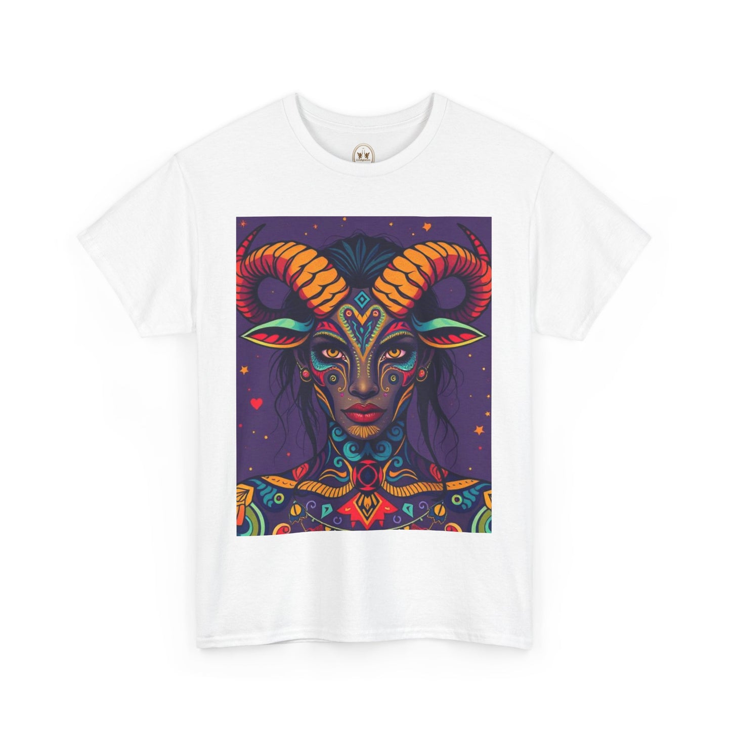 Unisex Heavy Cotton T-Shirt, Taurus, Zodiac v3, Sexy Art
