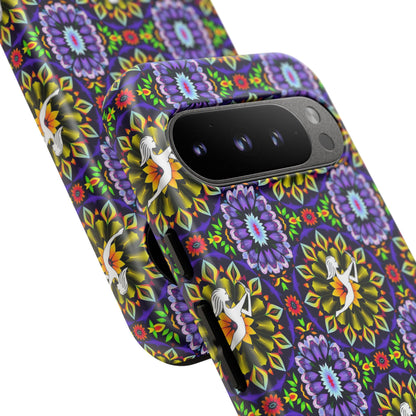 Tough Cases, Sagittarius, Zodiac v1, Flower Pattern