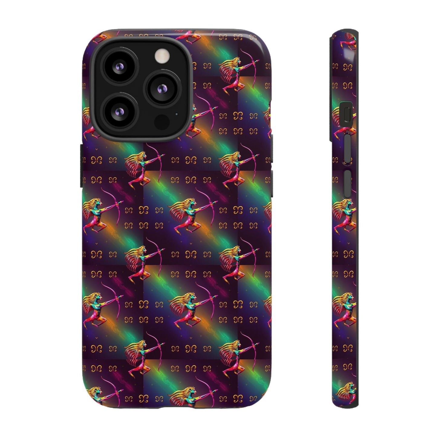 Tough Cases, Sagittarius, Zodiac v1, Metal Pattern