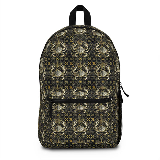 Backpack, Cancer, Zodiac, Metal Pattern