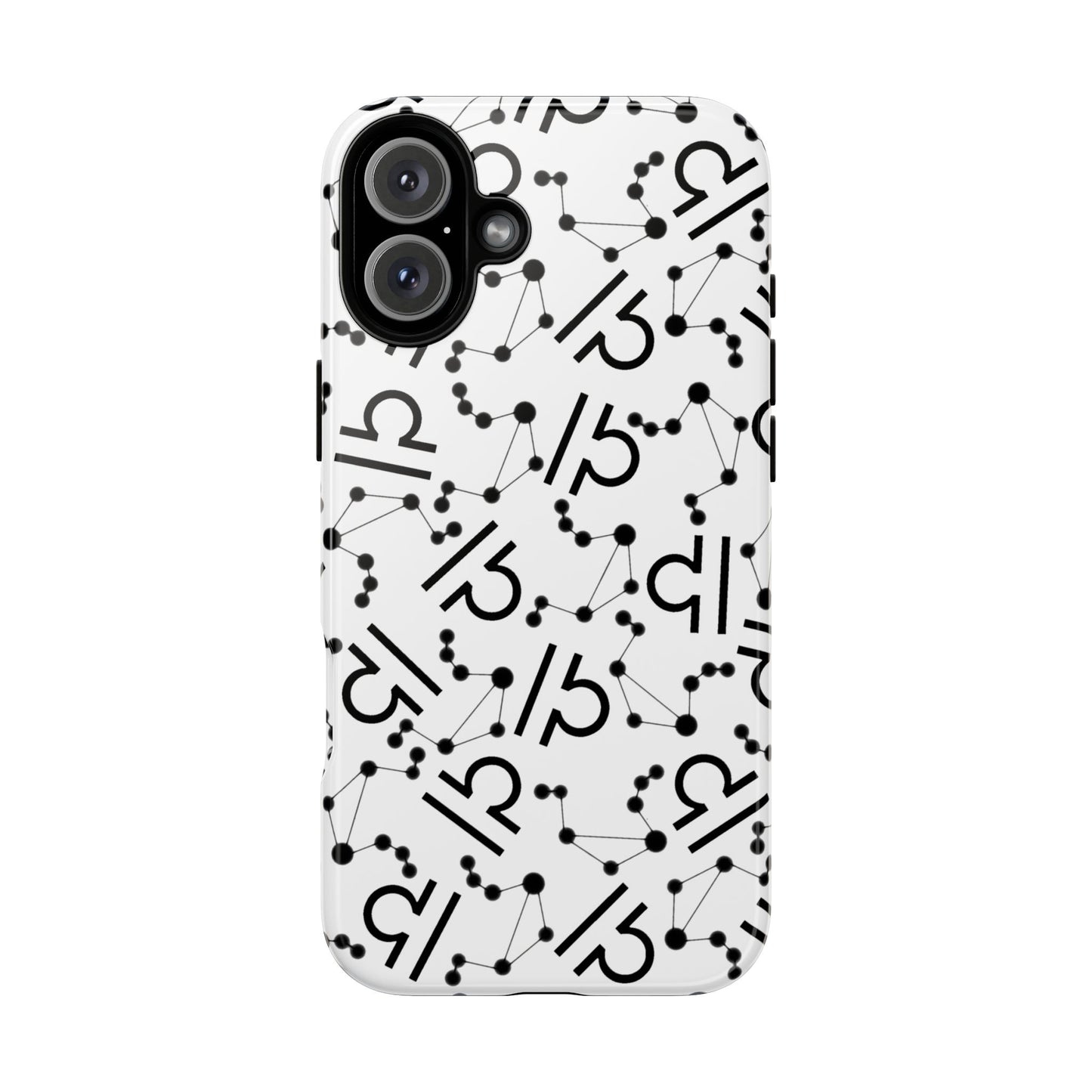 Tough Cases with the Libra Zodiac sign for iPhone, Samsung Galaxy, and Google Pixel devices