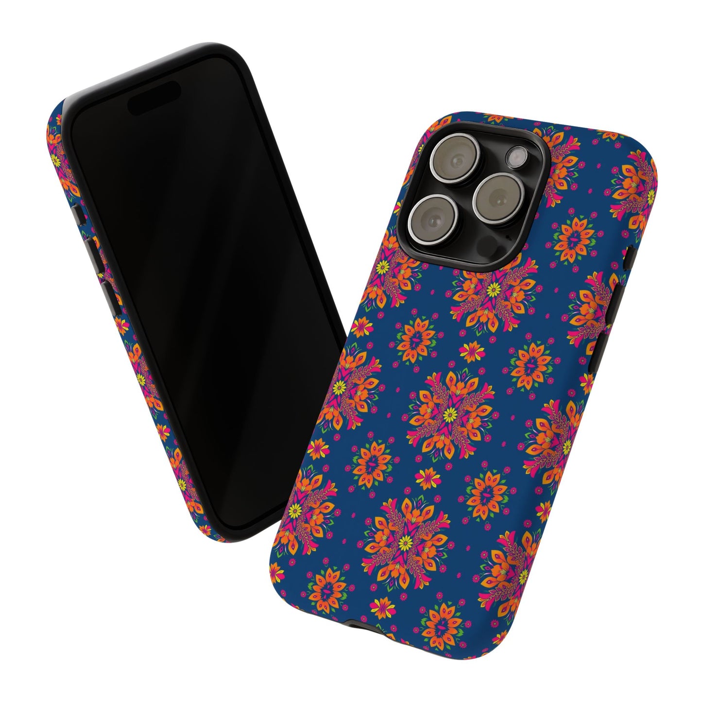 Tough Cases, Gemini, Zodiac v2, Flower Pattern