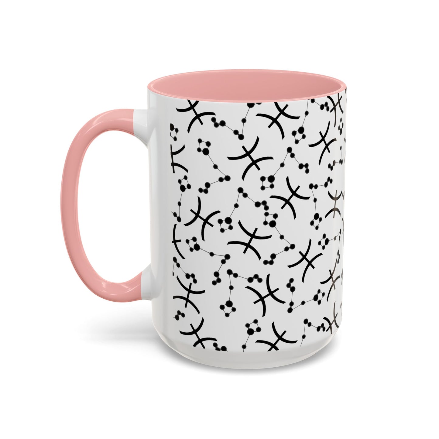 Accent Coffee Mug with the Pisces sign (11, 15oz)