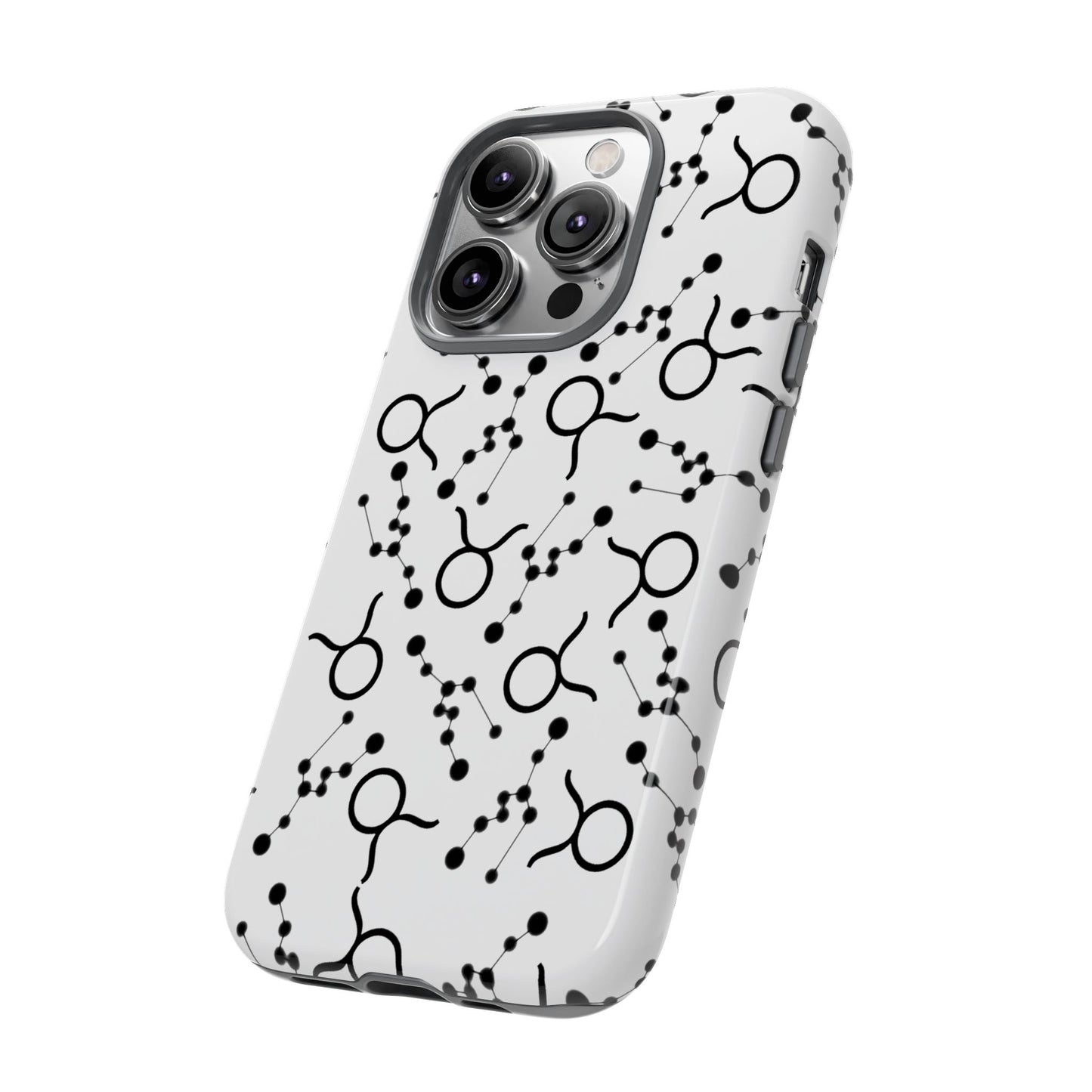 Tough Cases with the Taurus Zodiac sign for iPhone, Samsung Galaxy, and Google Pixel devices